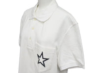 画像をギャラリービューアに読み込む, GIVENCHY ジバンシー Black Star Poket Polo ブラック スターポケットポロシャツ サイズ L BM70733Y30 美品 中古 4c074655