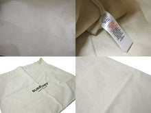 画像をギャラリービューアに読み込む, BURBERRY バーバリー ロゴディテール トートバッグ 8009268 ブラック コットンキャンバス 美品 中古 4c074716