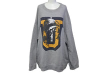 画像をギャラリービューアに読み込む, UNDERCOVER アンダーカバー U FACE ユーフェイス スウェット トレーナー 22AW グレー ブラック イエロー サイズ3 美品 中古 4c074725