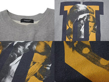 画像をギャラリービューアに読み込む, UNDERCOVER アンダーカバー U FACE ユーフェイス スウェット トレーナー 22AW グレー ブラック イエロー サイズ3 美品 中古 4c074725