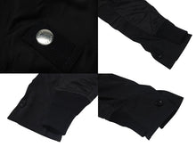 画像をギャラリービューアに読み込む, 極美品 sacai サカイ MA-1 ジャケット 21-02523M サイズ3 ブラック ナイロン 切り返しデザイン 21SS 中古 4c074758