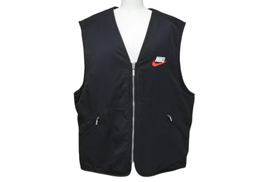 Supreme NIKE シュプリーム ナイキ コラボ リバーシブル ボア ベスト ブラック サイズL 美品 中古 4c074764