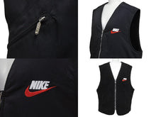 画像をギャラリービューアに読み込む, Supreme NIKE シュプリーム ナイキ コラボ リバーシブル ボア ベスト ブラック サイズL 美品 中古 4c074764