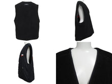 画像をギャラリービューアに読み込む, Supreme NIKE シュプリーム ナイキ コラボ リバーシブル ボア ベスト ブラック サイズL 美品 中古 4c074764