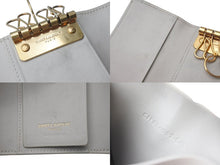 画像をギャラリービューアに読み込む, SAINT LAURENT サンローラン チェリー柄 日本限定 キーケース5連 654062 ロゴ 美品 中古 4c074847