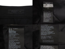 画像をギャラリービューアに読み込む, 極美品 PRADA プラダ カーゴパンツ ボトムス 98339 トライアングルロゴ ナイロン ブラック シルバー金具 サイズ58 中古 4c074962