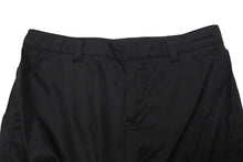 画像をギャラリービューアに読み込む, 極美品 PRADA プラダ カーゴパンツ ボトムス 98339 トライアングルロゴ ナイロン ブラック シルバー金具 サイズ58 中古 4c074962