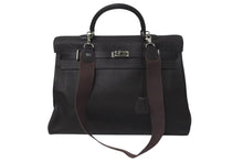 画像をギャラリービューアに読み込む, 極美品 激レア HERMES エルメス ケリー50 2way ハンドバック カフェ トリヨンクレマンス シルバー金具 □E刻印 美品 中古 4c075069