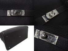 画像をギャラリービューアに読み込む, 極美品 激レア HERMES エルメス ケリー50 2way ハンドバック カフェ トリヨンクレマンス シルバー金具 □E刻印 美品 中古 4c075069