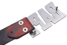 画像をギャラリービューアに読み込む, A BATHING APE アベイシングエイプ BAPE ベイプ ベルト レザー レッド ライトストーン シルバー金具 美品 中古 4c075101