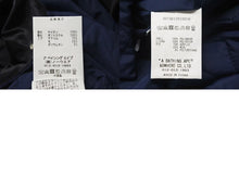 画像をギャラリービューアに読み込む, A BATHING APE アベイシングエイプ ベイプロゴ リバーシブルジャケット 2XL 001GD1201001H 黒 ネイビー 美品 中古 4c075103