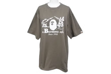 画像をギャラリービューアに読み込む, A Bathing Ape アベイシングエイプ Cotton Bape Camp Tee コットン ベイプ キャンプ Tシャツ ブラウン 美品 中古 4c075106