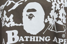 画像をギャラリービューアに読み込む, A Bathing Ape アベイシングエイプ Cotton Bape Camp Tee コットン ベイプ キャンプ Tシャツ ブラウン 美品 中古 4c075106