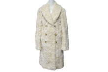 画像をギャラリービューアに読み込む, 極美品 MIUMIU ミュウミュウ ファーコート ジャケット アセテート コットン ポリエステル ビスコース ホワイト サイズ40 中古 4c075109