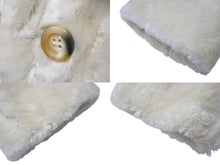 画像をギャラリービューアに読み込む, 極美品 MIUMIU ミュウミュウ ファーコート ジャケット アセテート コットン ポリエステル ビスコース ホワイト サイズ40 中古 4c075109