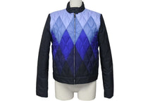 画像をギャラリービューアに読み込む, MIUMIU ミュウミュウ ダウンジャケット AMM1 2014 1348 ML348 R142 1IGV ブラック ネイビー 美品 中古 4c075116