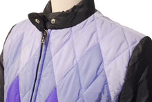 画像をギャラリービューアに読み込む, MIUMIU ミュウミュウ ダウンジャケット AMM1 2014 1348 ML348 R142 1IGV ブラック ネイビー 美品 中古 4c075116
