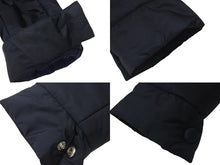 画像をギャラリービューアに読み込む, MIUMIU ミュウミュウ ダウンジャケット AMM1 2014 1348 ML348 R142 1IGV ブラック ネイビー 美品 中古 4c075116