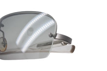 画像をギャラリービューアに読み込む, 極美品 PRADA プラダ サングラス SPR 71C 2AC-7N1 クリア シルバー プラスチック メタル ロゴ グラデーション 中古 4c075127