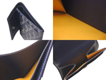 画像をギャラリービューアに読み込む, 新品未使用品 GOYARD ゴヤール マリニー ウォレット コインケース 小銭入れ カードケース PVC レザー ネイビー 中古 4c075267