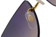 Load image into Gallery viewer, 極美品 CARTIER カルティエ メガネ リムレス ブラウン サングラス ゴールド金具 メタル プラスチック 中古 4c075278