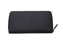 画像をギャラリービューアに読み込む, Givenchy ジバンシー 長財布 ロットワイラー 長財布 ブラック レザー シルバー金具 美品 中古 4c075413