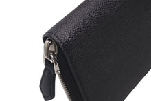 画像をギャラリービューアに読み込む, Givenchy ジバンシー 長財布 ロットワイラー 長財布 ブラック レザー シルバー金具 美品 中古 4c075413