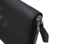 画像をギャラリービューアに読み込む, Givenchy ジバンシー 長財布 ロットワイラー 長財布 ブラック レザー シルバー金具 美品 中古 4c075413