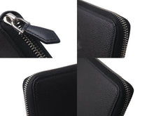 画像をギャラリービューアに読み込む, Givenchy ジバンシー 長財布 ロットワイラー 長財布 ブラック レザー シルバー金具 美品 中古 4c075413