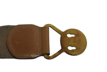 画像をギャラリービューアに読み込む, DOLCE&amp;GABBANA ドルチェアンドガッバーナ ヘリテージベルト ブラウン ラバー レザー レディースコレクション 美品 中古 4c075464