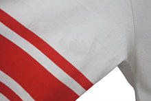 画像をギャラリービューアに読み込む, CELINE セリーヌ クロップド ロゴ 半袖Ｔシャツ ホワイト レッド コットン トップス 16 背番号 2X09D671Q サイズS 美品 中古 4c075525