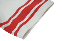 画像をギャラリービューアに読み込む, CELINE セリーヌ クロップド ロゴ 半袖Ｔシャツ ホワイト レッド コットン トップス 16 背番号 2X09D671Q サイズS 美品 中古 4c075525