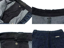 画像をギャラリービューアに読み込む, 新品未使用 CHROME HEARTS クロムハーツ デニム ハーフパンツ サイズ36 シルバー925 コットン 中古 4c075555