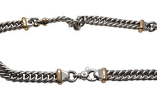 画像をギャラリービューアに読み込む, 極美品 TIFFANY&amp;Co. ティファニー ヴィンテージ 喜平 コンビネックレス 重量約102.4g 全長約41.5cm 18K シルバー 925 中古 4c075575