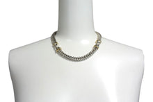 画像をギャラリービューアに読み込む, 極美品 TIFFANY&amp;Co. ティファニー ヴィンテージ 喜平 コンビネックレス 重量約102.4g 全長約41.5cm 18K シルバー 925 中古 4c075575