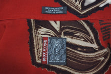 画像をギャラリービューアに読み込む, 極美品 Ruff Ryders ラフライダー 半袖シャツ 総柄シャツ 51437 KOREA製 ポリエステル レッド 中古 4c075585