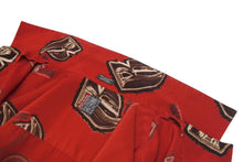 画像をギャラリービューアに読み込む, 極美品 Ruff Ryders ラフライダー 半袖シャツ 総柄シャツ 51437 KOREA製 ポリエステル レッド 中古 4c075585