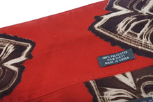 画像をギャラリービューアに読み込む, 極美品 Ruff Ryders ラフライダー 半袖シャツ 総柄シャツ 51437 KOREA製 ポリエステル レッド 中古 4c075585