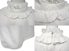 Load image into Gallery viewer, JIL SANDER ジルサンダー ノースリーブフリルシャツ J01NC0101 J45002 イタリア製 コットン ホワイト サイズ34 美品 中古 4c075590