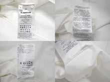 Load image into Gallery viewer, JIL SANDER ジルサンダー ノースリーブフリルシャツ J01NC0101 J45002 イタリア製 コットン ホワイト サイズ34 美品 中古 4c075590