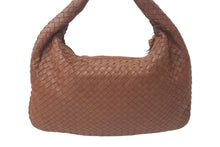 画像をギャラリービューアに読み込む, BOTTEGAVENETA ボッテガヴェネタ ショルダーバッグ イントレチャート ホーボー 115653 ブラウン レザー ゴールド金具 中古 4c075643