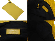 画像をギャラリービューアに読み込む, 極美品 BALENCIAGA バレンシアガ ザ デイ ワンショルダーバッグ カーフスキン イエロー ブラックメタル金具 中古 4c075649