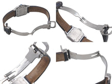 Load image into Gallery viewer, CARTIER カルティエ サントス ガルべ LM 200114A 腕時計 K18ゴールド ステンレス レザー 美品 中古 4c075678