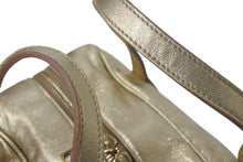 画像をギャラリービューアに読み込む, Yves SaintLaurent イブサンローラン yメール ハンドバッグ 197459 002404 レザー ゴールド ブラック ゴールド金具 美品 中古 4c075699