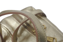 画像をギャラリービューアに読み込む, Yves SaintLaurent イブサンローラン yメール ハンドバッグ 197459 002404 レザー ゴールド ブラック ゴールド金具 美品 中古 4c075699