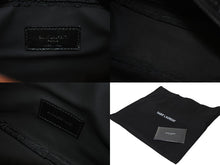 画像をギャラリービューアに読み込む, 極美品 SAINT LAURENT サンローラン クラッチバッグ クロコ型押し GUE664555 0521 イタリア製 レザー ブラック 中古 4c075725