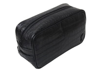 画像をギャラリービューアに読み込む, 極美品 SAINT LAURENT サンローラン クラッチバッグ クロコ型押し GUE664555 0521 イタリア製 レザー ブラック 中古 4c075725