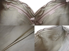 画像をギャラリービューアに読み込む, BOTTEGA VENETA ボッテガヴェネタ イントレチャート ワンショルダーバッグ ホーボーバッグ ラージ ピンクベージュ 美品 中古 4c075857