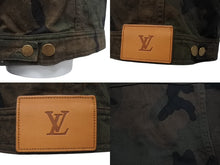 画像をギャラリービューアに読み込む, Supreme シュプリーム × LOUIS VUITTON ルイヴィトン ジャガードトラッカーデニムジャケット HDA91WDSQ サイズ48 美品 中古 4c075909