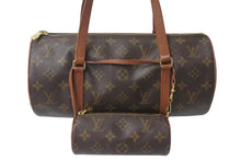 画像をギャラリービューアに読み込む, LOUIS VUITTON ルイヴィトン モノグラム パピヨン30 ハンドバッグ 旧型 筒型 ロゴ 鞄 カバン M51365 美品 中古 4c075987